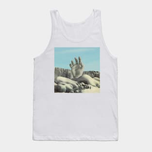 Frozen In Time - Surreal/Collage Art Tank Top